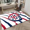 1PC Football Cagliari Design Rug Game Carpet, Floor Mat for Bedroom Living Room Entryway Rug, Home Decor Idea Gift for Christmas birthday