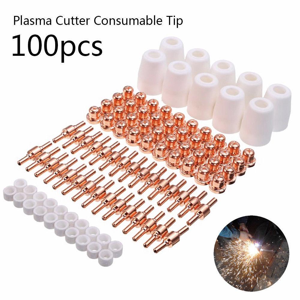 30 Pcs LG-40 PT-31 Plasma Cutter Cutting Torch Con... – Grandado 30 Pcs LG-40 PT-31 Plasma Cutter Cutting Torch Con... – Grandado