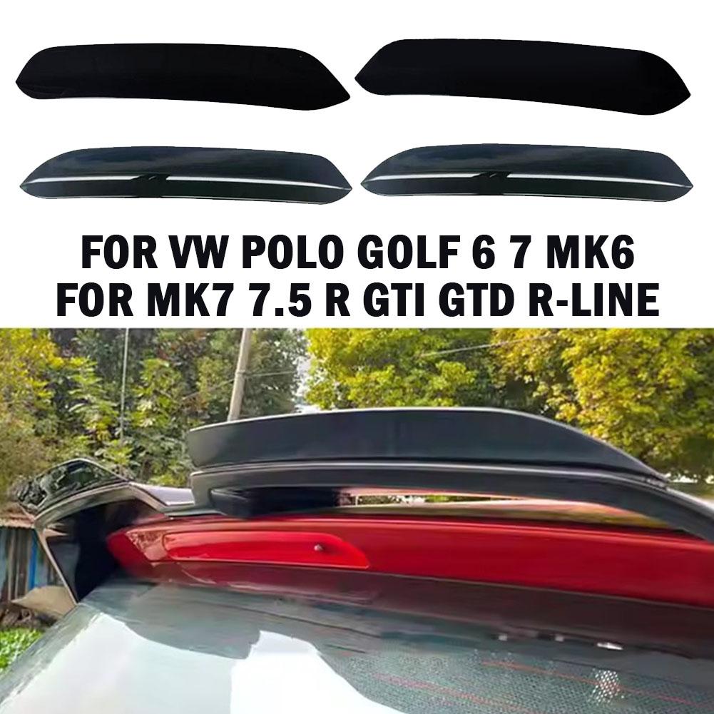 Pro Oettinger Nástavce střešního spoileru Klapky Zadní křídlo Pro VW Pro Golf 6 7 Pro 6 7 7.5 R GTD/I R-LINE W0D6