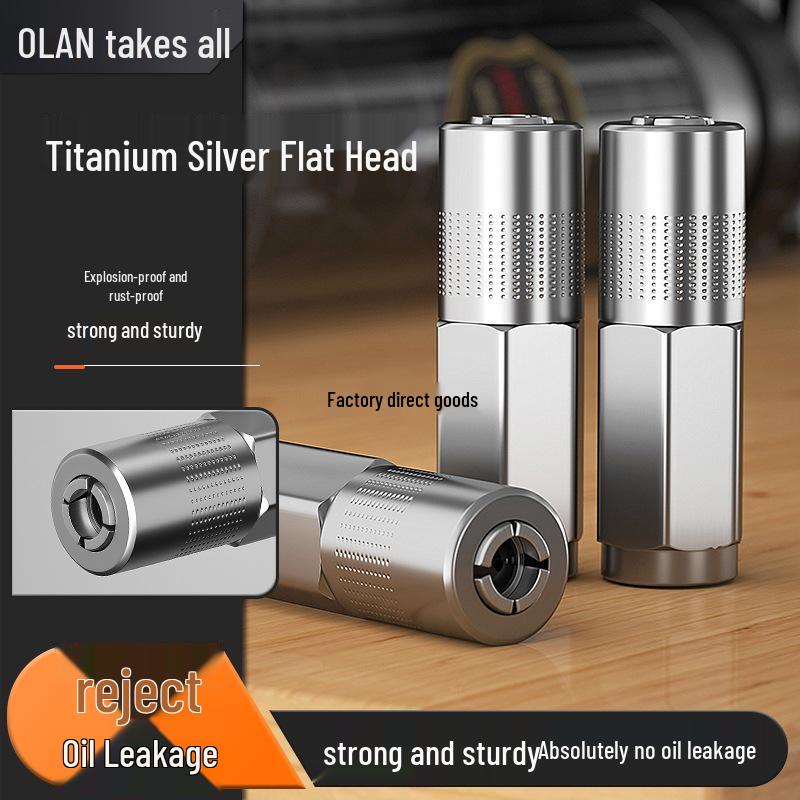 Univerzální tryska pro vysokotlakou mazací pistoli pro bagry