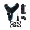 Gopro Hero 12 11 10 9 8 7 6 5 4 3 İçin Kask Kayış Montajı Motosiklet Yi Aksiyon Sporları Kamera Montajı Tam Yüz Tutucu Aksesuarları