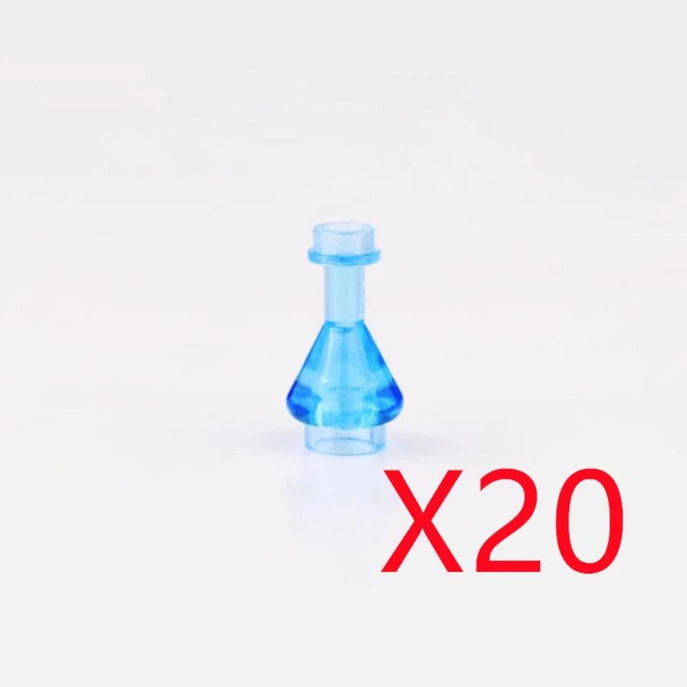 MOC City Building Blocks Character Scene Creative Accessories Mini Brick Color Wine Bottle Reagent Bottle Set Box Toy Gift X007