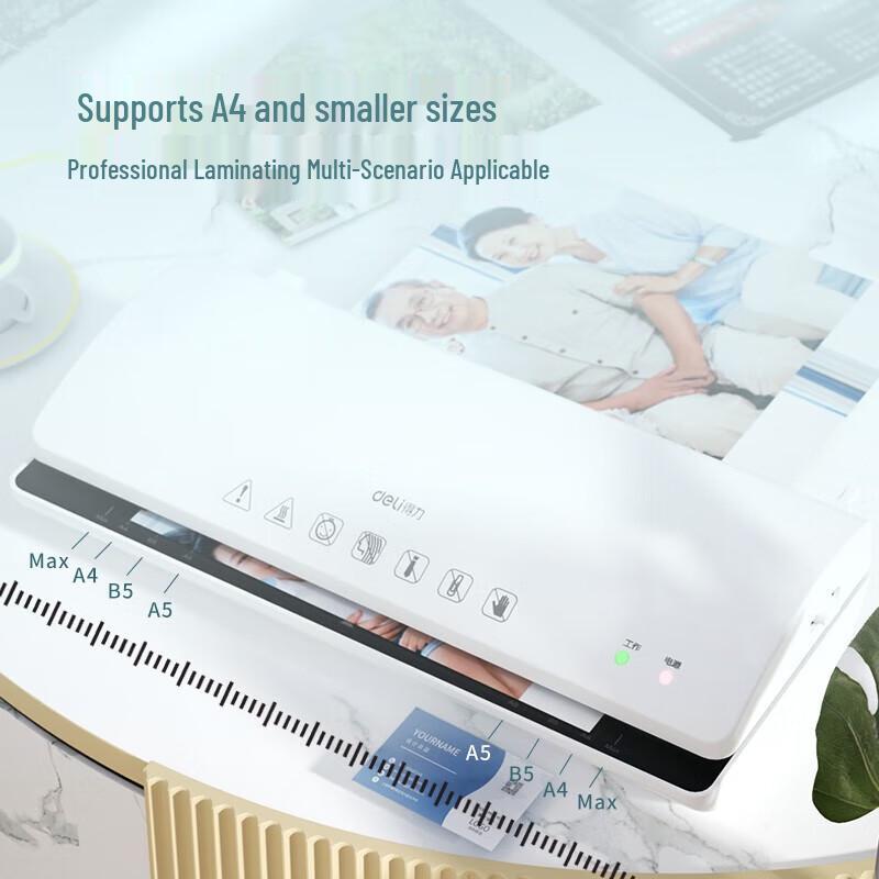 Deli A4 Home Office Photo Laminator CN plug (adapter included)
