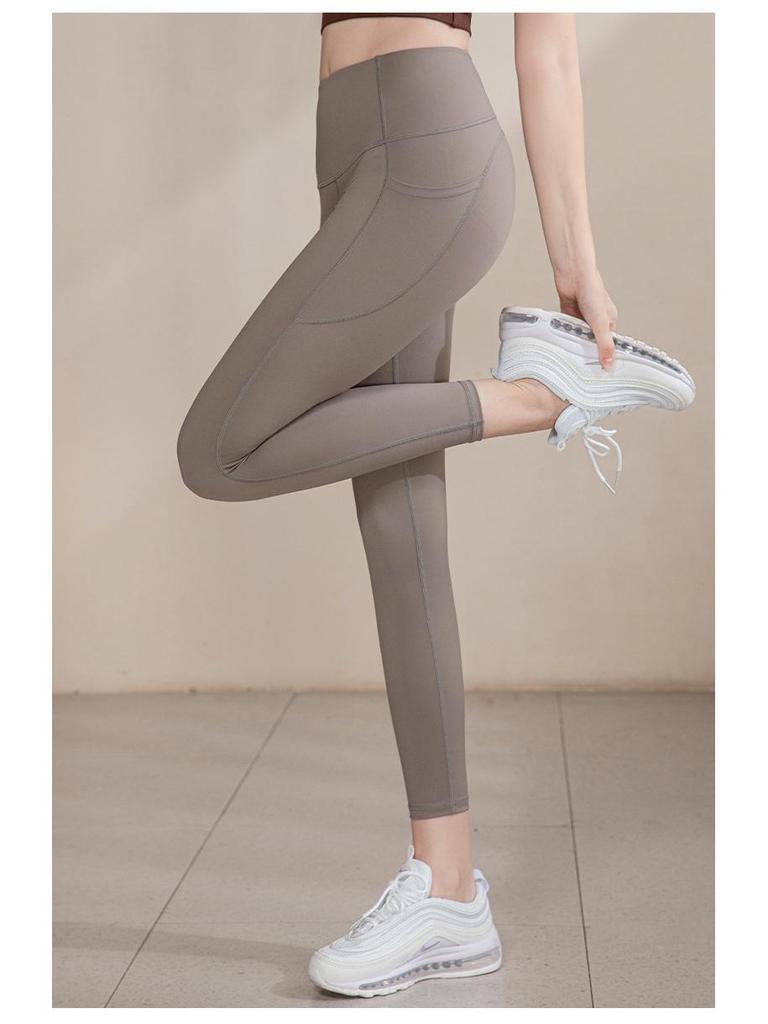 Lulu Women's High-Waist Yoga Pants - Tummy Control, Hip Lift, Running & Fitness Tights