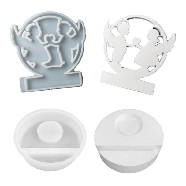 Fairy Candle Holder Molds for Candle Holder Desk Ornaments