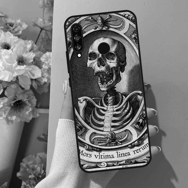 Memento Mori For Huawei Nova 7i 8i 11i 12i 12s Y73 Y70 Y90 Y60 Y72 Y61 Y91 9 10 SE P30 Pro P40 Lite Case