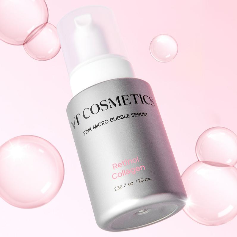 VT COSMETICS Serum z retinolem i kolagenem w różowej mikro-bańce 70ml