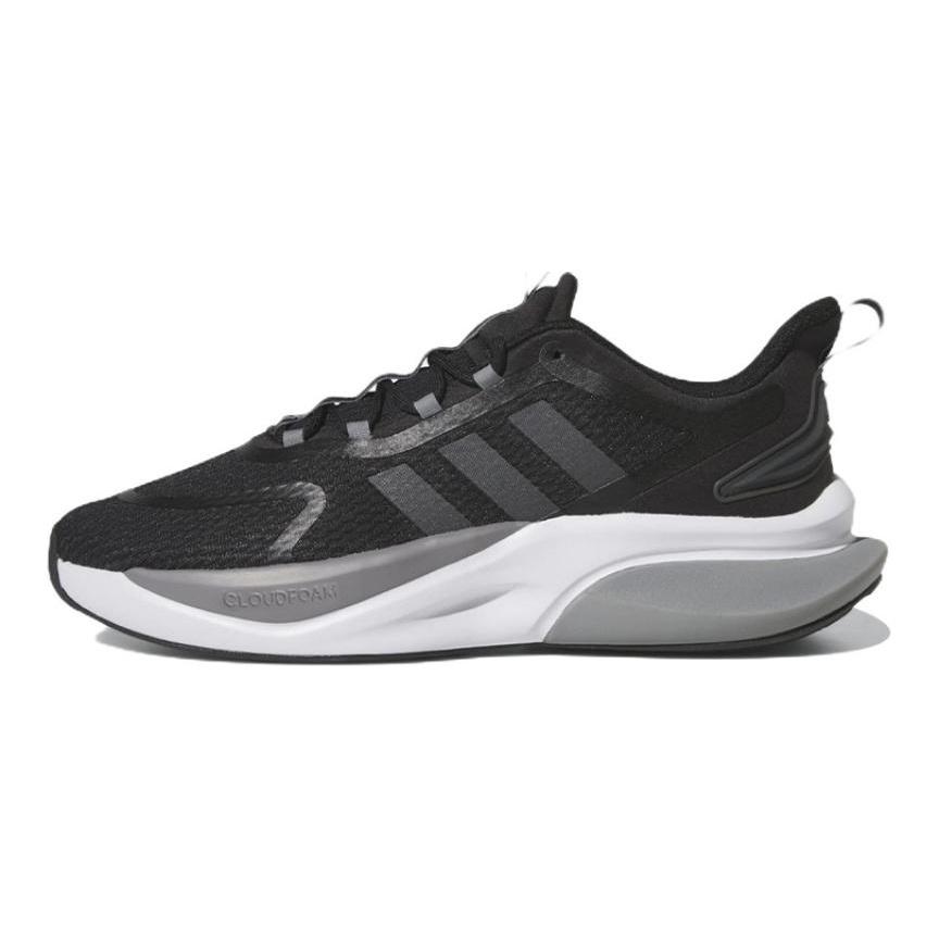 adidas Alphabounce+ Bounce Core Black Carbon Grey Three Sneakers HP6144