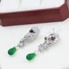 Leopard Diamond Studded Earrings Round  Hot Selling, Highest Version On the Market Original Asian Gold Material Non-allergenic Material for Daily Wear