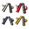 2 Pieces Lightweight Brake Pads, Type, 55mm Fit, Durable Rubber Metal for Cycling, Parts,