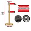 Titanium Double-Layer Retractable Queue Barrier - 3M Belt