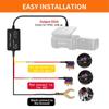 Type-C Buck Line 5V 3A DVR Hardwire Kit Car Dash Camera Charger 24H Parking Monitoring