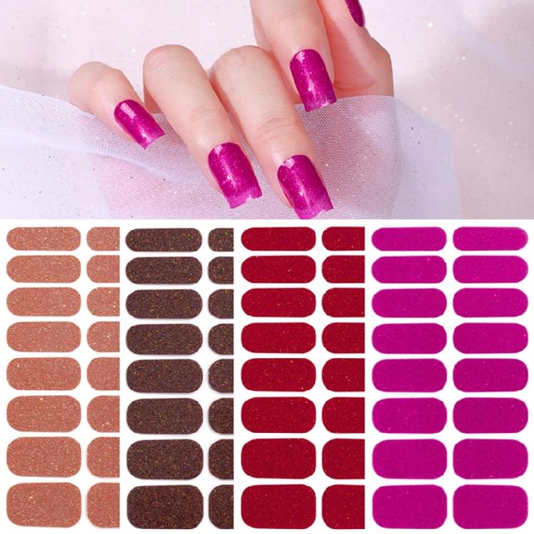 Nail Polishing Sticker Nail Stickers Set for Lamp Need Full Nail Wraps