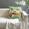 Cartoon P-PIKMINS Pillow Case Sofa Decorative Home Double-sided Print Plush Square Throw Pillow Covers Cushion Decor Cover