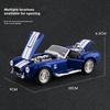 1:24 1965 Shelby Cobra Convertible Roadster Model Simulation Sound Light Pulling Tire Shock Absorbing Boys Birthday Gift