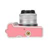 Palm Print PU Leather Camera Half Case For Canon EOS R50 R10 R8 Battery Opening Bottom Cover With Hand Strap