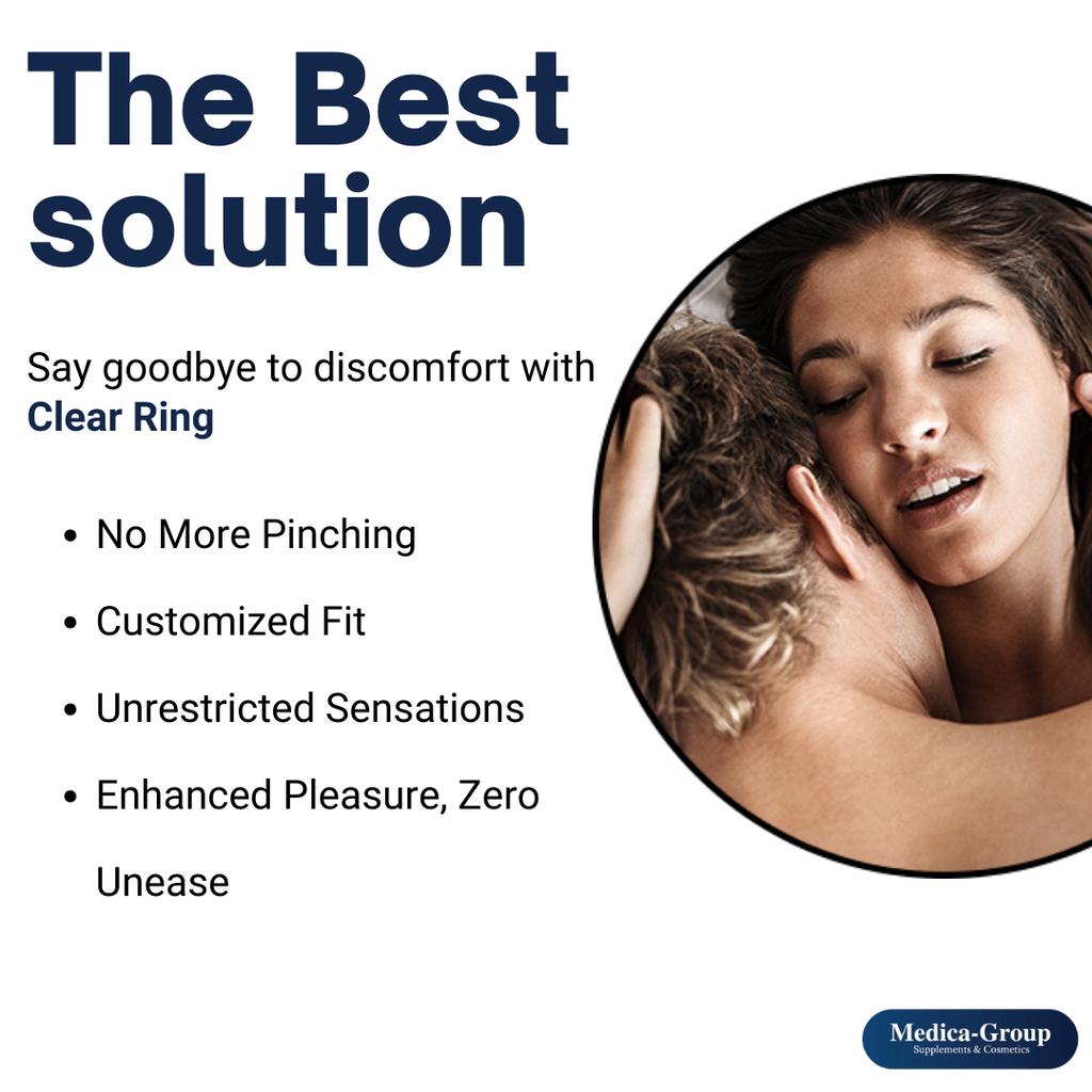 Klar Ring - Elastisk Gel Ereksjonsring for Forlenget Nytelse og Maksimal Ereksjon