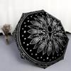 Spider and Spider Web  Pattern, Automatic Folding Umbrella, Portable and Foldable Design, 8 Ribs, a Christmas or Birthday Gift.