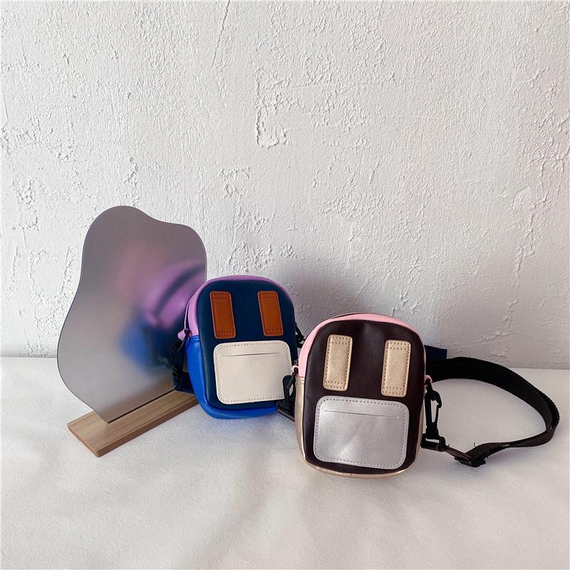 Trendy Fashionable Korean Style Patchwork Children's Crossbody Bag For Kids