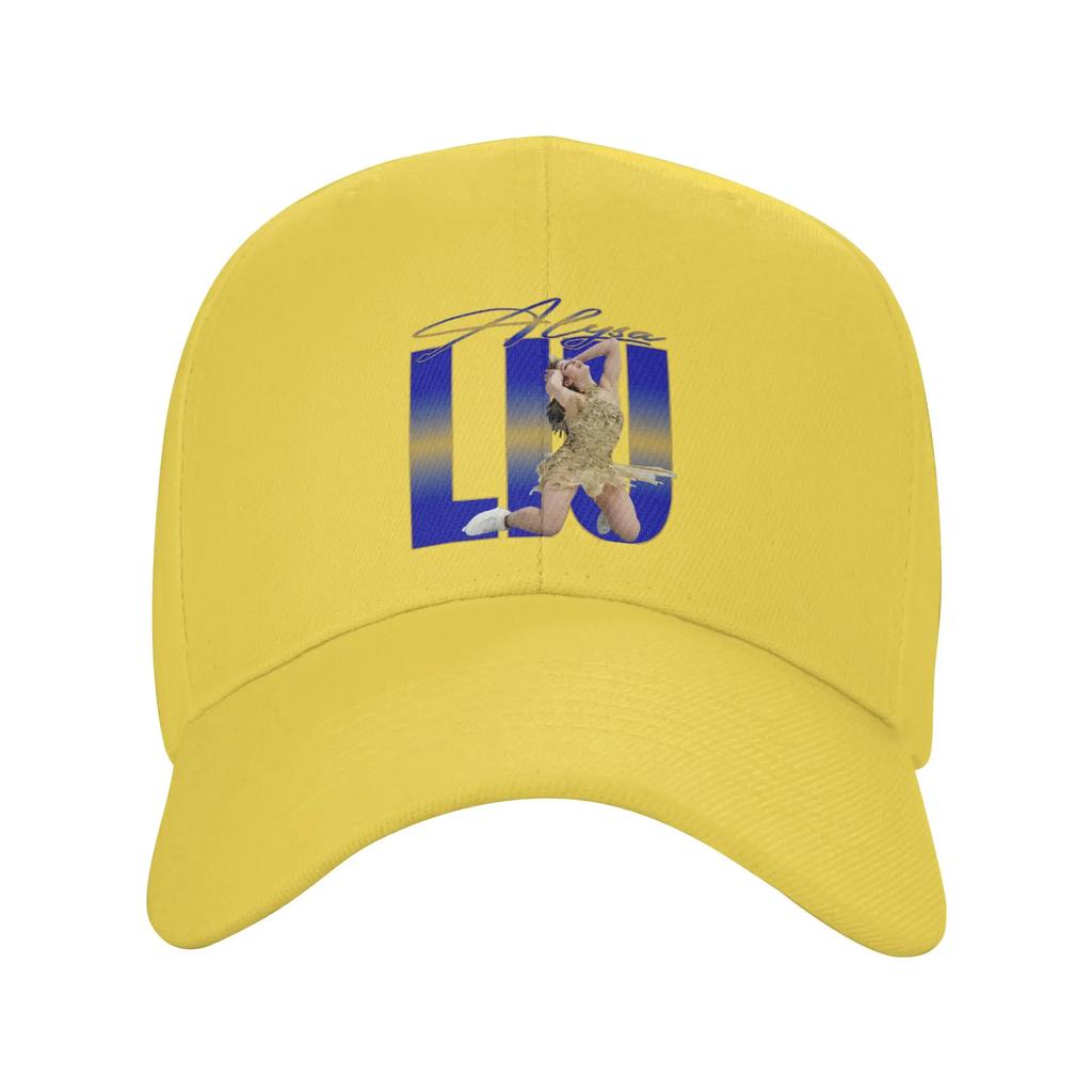 Unisex Damen Alysa Liu Eiskunstlauf Hut Trendige Baseballkappe Truckerhut Golf Kopfbedeckung Verstellbare Passform
