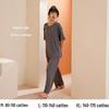 Women's Summer Short-Sleeve Modal Cotton Pajama Set with Chest Pad