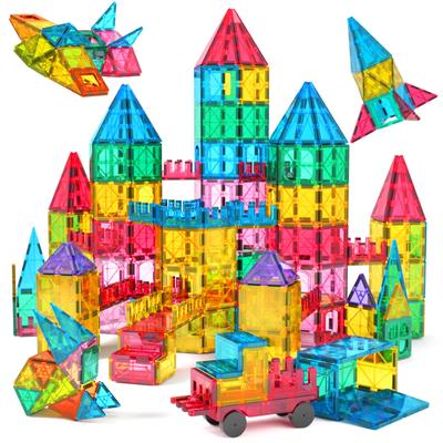 Jasonwell 65 sztuk Magnetyczne klocki Magnetyczne zabawki Konstruuj Magnetyczne klocki Zabawki edukacyjne dla niemowląt i chłopców Japońskie opakowanie 3D Puzzle Model gry