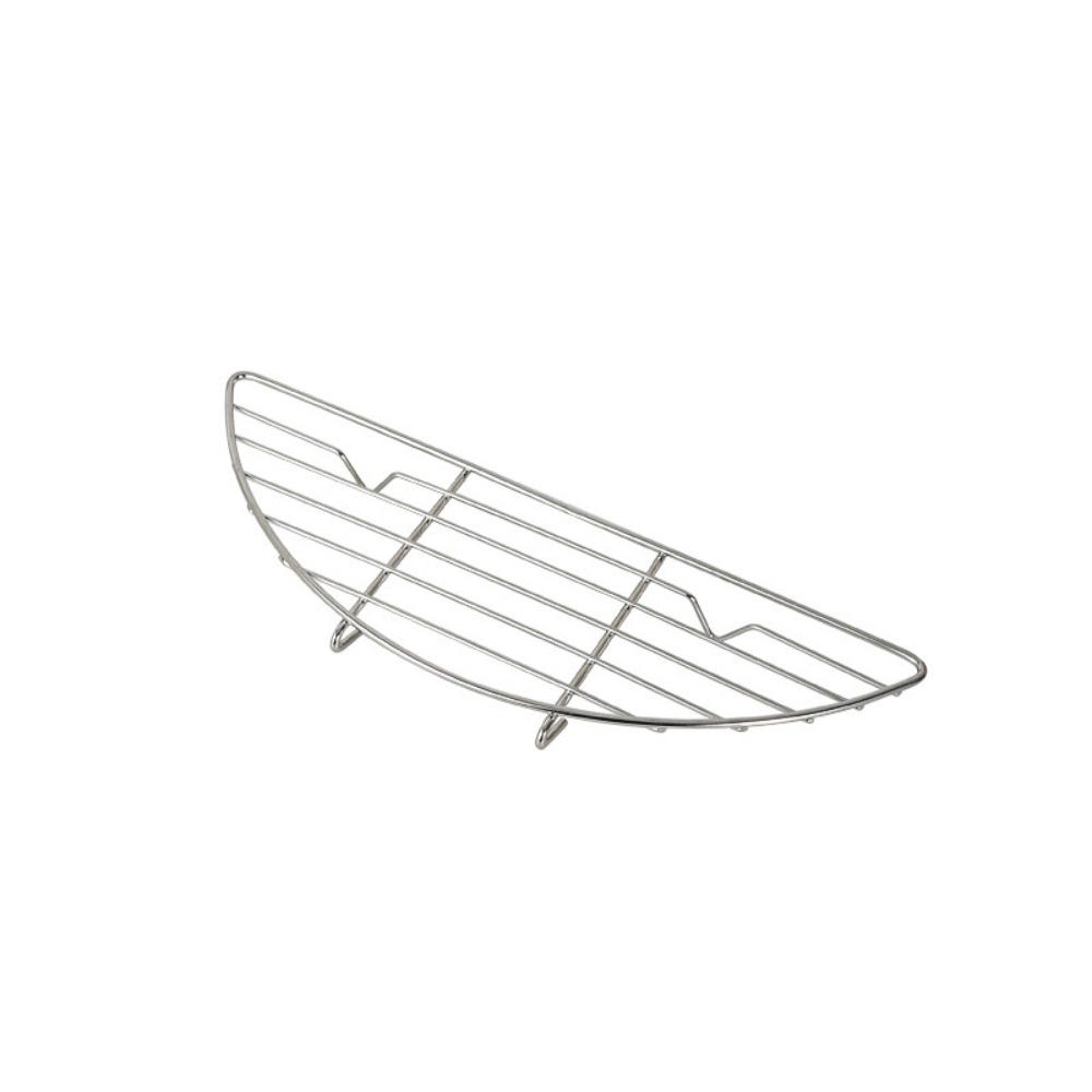 Anti Scorching Barbecue Net Steam Rack Semicircle Drain Stainless Steel Barbecue Grill Portable Multifunctional BBQ Grill