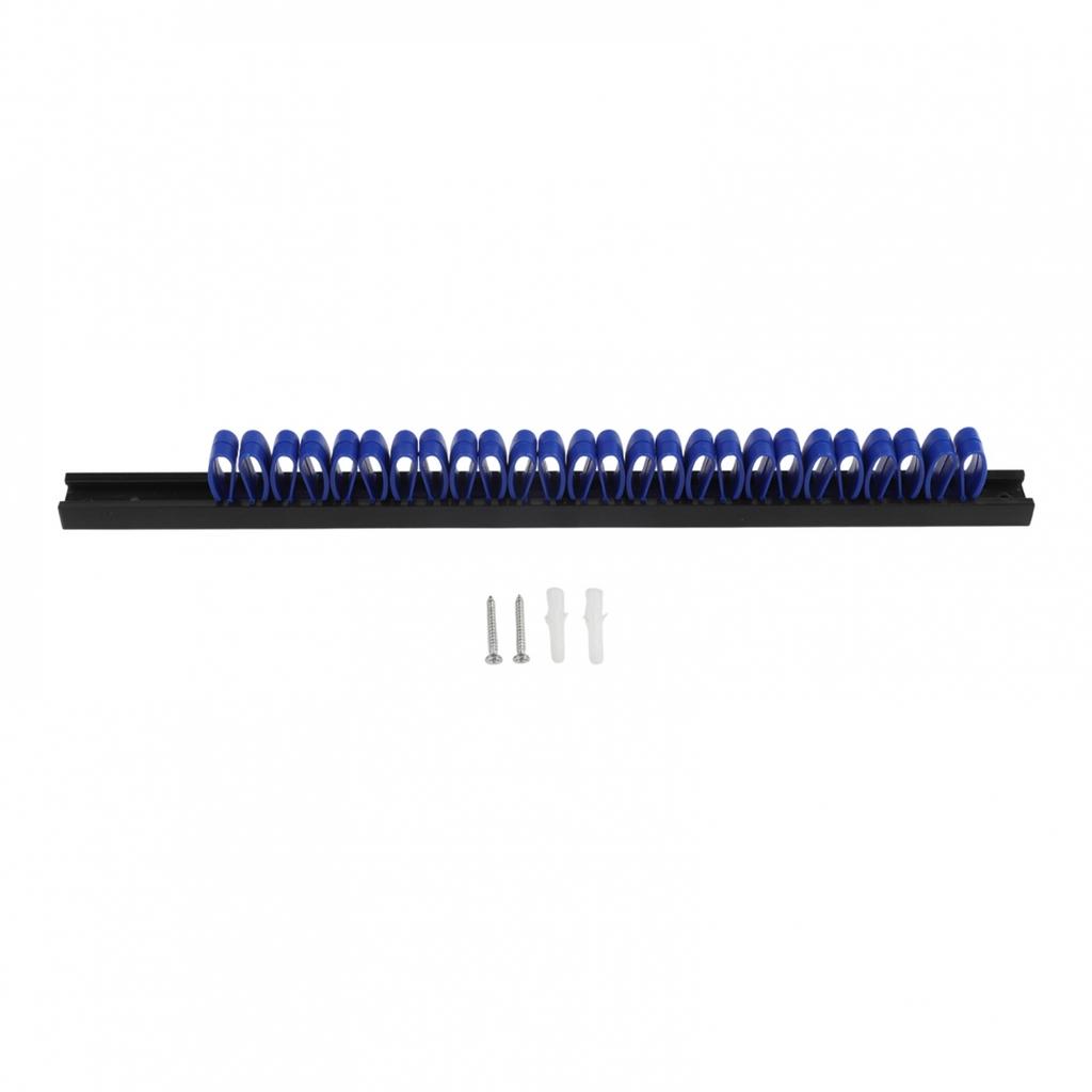 Organize Your Tools Wall Mounted Plastic Rack for Screwdrivers and Wrenches