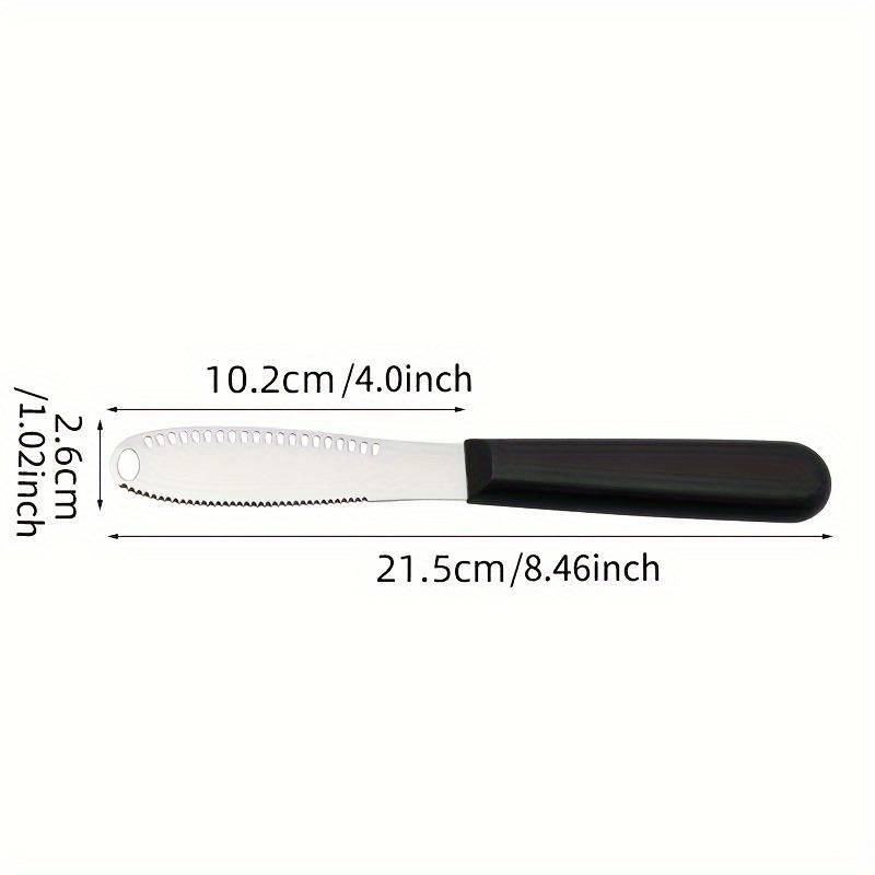 1PC Stainless Steel Butter Knife Reusable Cheese Knife Household Cheese Cold Butter Jam Pastry Kitchen Gadget