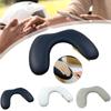 Foldbar Sommerfugl Negle Håndpude Neglekunst PU Læder U-formet Armstøtte Manicure Bordpude