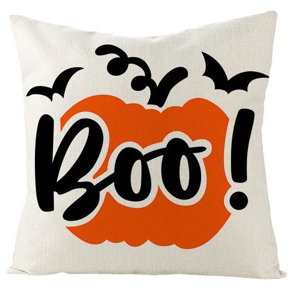 New Halloween Pillowcase Home Fabric Sofa Car Bedside Cushion Cover