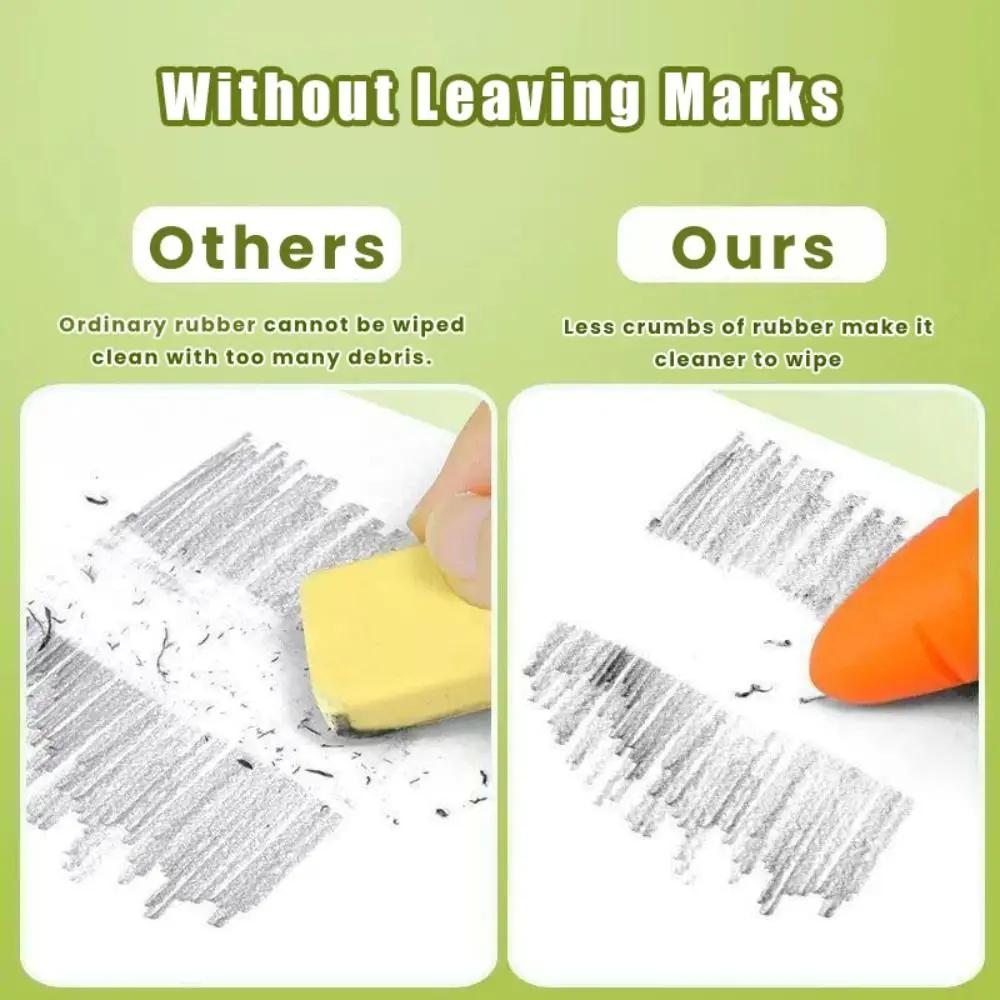 1/3pcs Multi-Function Fruit Erasers School Supplies Stationery Gifts Writing Drawing Correction Supplies Soft Pencil Erasers