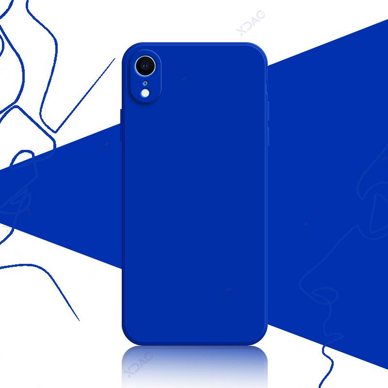 

Роскошные мягкие чехлы для iPhone 7 8 Plus X XR XS Max Square Liquid Silicone Bags iPhone8 iPhoneXR XSMax Armor Shield iPhone XS Max