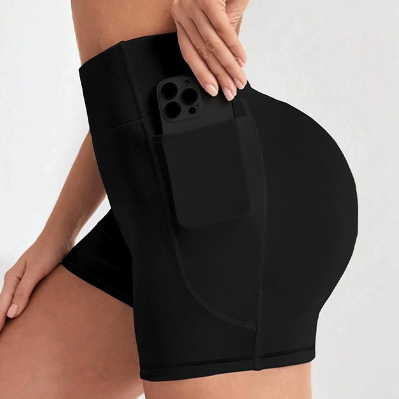Women's High Waisted Fitness Yoga Shorts Butt-Lifting Quick-Dry Cycling Pants