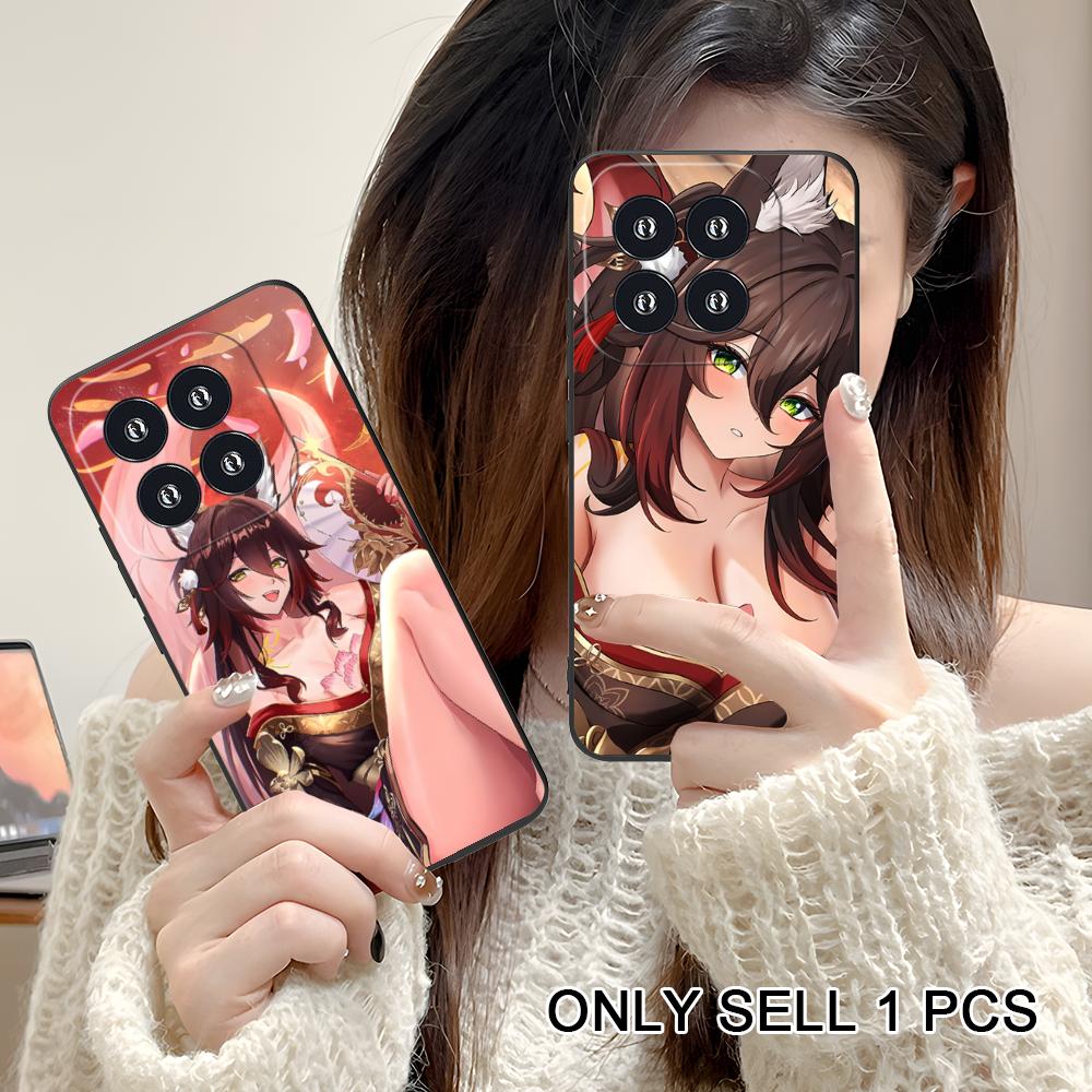 HSR Fugue Matte TPU Mobile Phone Case for Xiaomi 15 14 13 12 Mi 11 T Ultra Lite Pro S X 5G Colorful Printing Cover