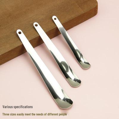 304 Stainless Steel Flat Head Long Handle Spoon with Custom Logo