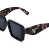 Prada Fashion Minimalist Square Sunglasses Women Sunglasses 0PR23YSF-1AB5S0