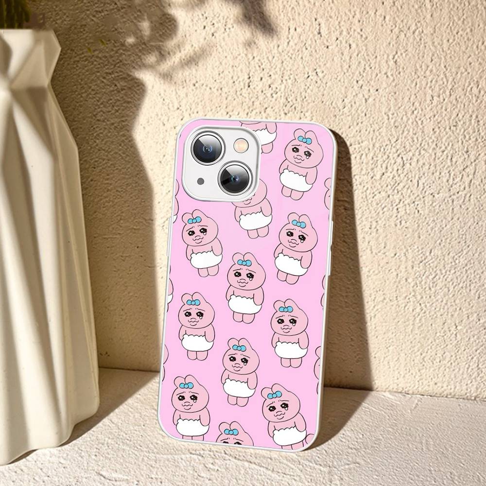 

Cute Opanchu U-Usagi Cute Tempered Glass For Iphone 14 13 12 11 Pro Mini XS MAX 14Plus X XS XR Cover iphone 14 plus