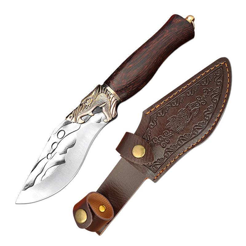 

Кованый стальной нож для обвалки, кухонные ножи для поваров, нож для разделки мяса, нож для рыбалки и барбекю, бытовой кухонный нож