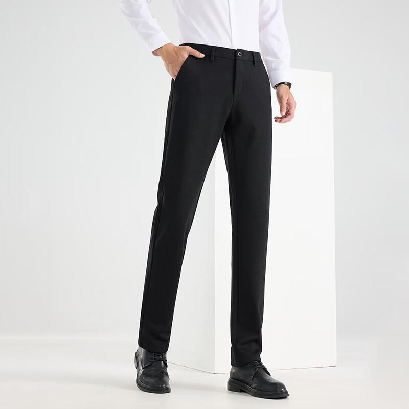Fengxun Men's Autumn/Winter Straight-Leg Casual Pants