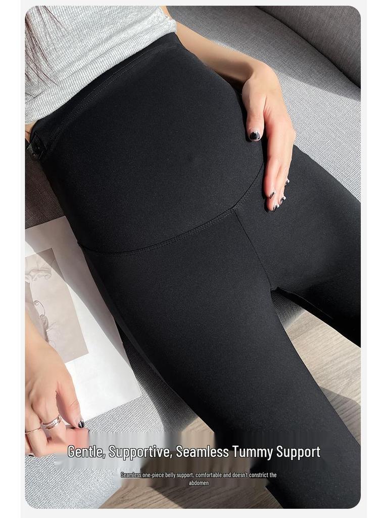 Maternity Flare Yoga Pants - Lightweight, Spring/Autumn Leggings, Summer Outerwear