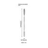 Stainless Steel Makeup Mixing Palette With Spatula For Mixing Foundation Lipstick Concealer Daily Professional Use