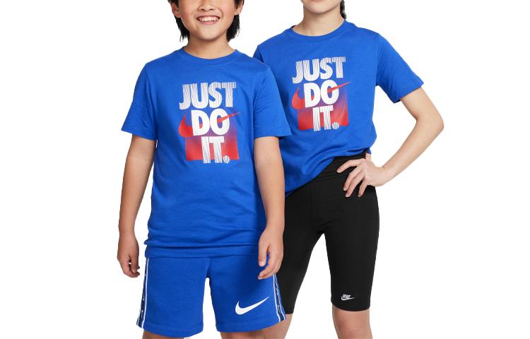 

Nike T Shirt Game Royal Blue Kids DX9522-480 M