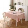 Waterproof & Stain-Resistant Plaid PEVA Tablecloth for Dining or Stall Use