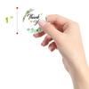 50-500Pcs High-Quality Green High-Quality Leaves High-Quality Thank High-Quality You High-Quality Stickers 1Inch High-Quality Sealing High-Quality