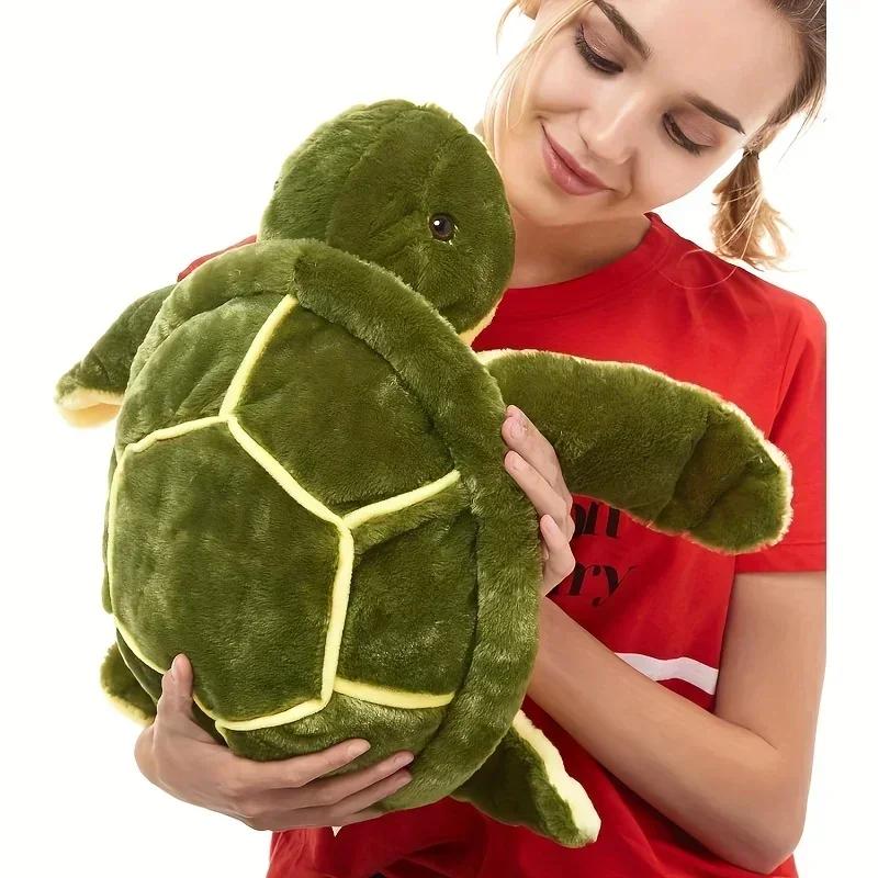 Mommy Sea Turtle Stuffed Animal Mom Baby Plush Toy Cute Soft Small Mama Family Little Babies Ocean Animals Gifts for Kid