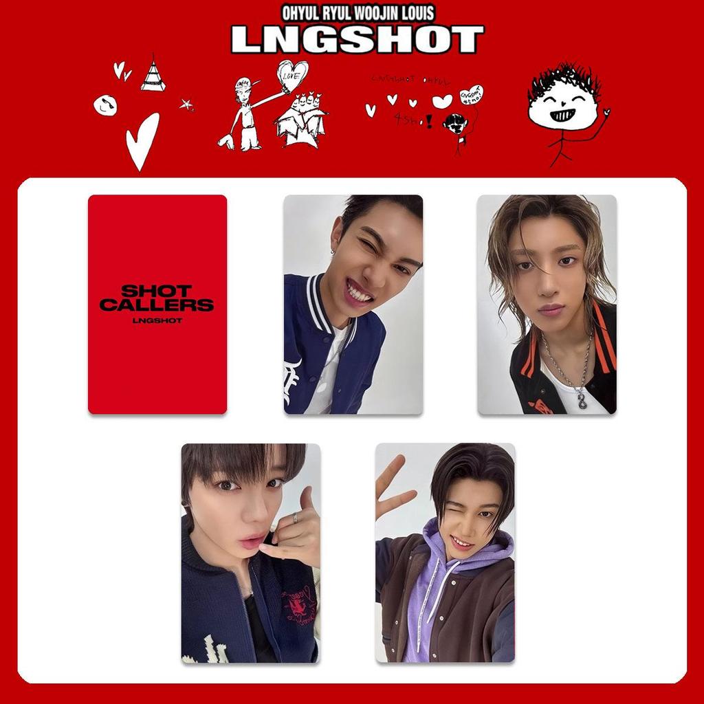 LNGSHOT Lobster Album Shot Callers Special Edition Photocards & Exclusive Cards Collection