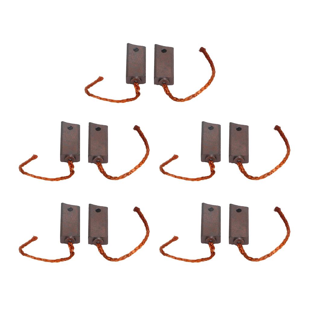 10 Pcs Alternator Regulator Brush Set RE60 RE72 Repair Kit Generator Electric Motor Brush