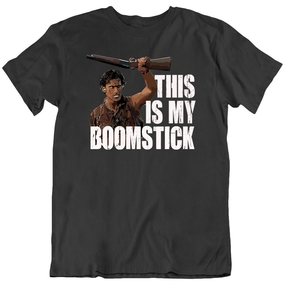 Boomstick!, Ash Evil Dead, Army of Darkness, Horror Warrior T Shirt Tee Gift New 2XL