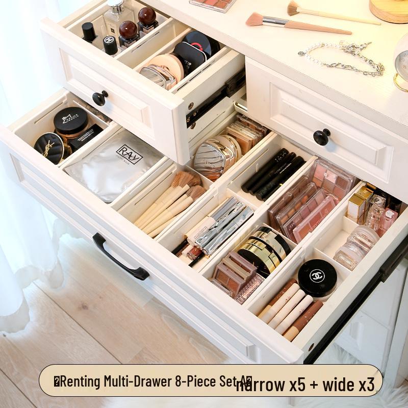 Retractable Desktop Snack & Sundry Organizer - Right Angle Kitchen Storage Drawer Box